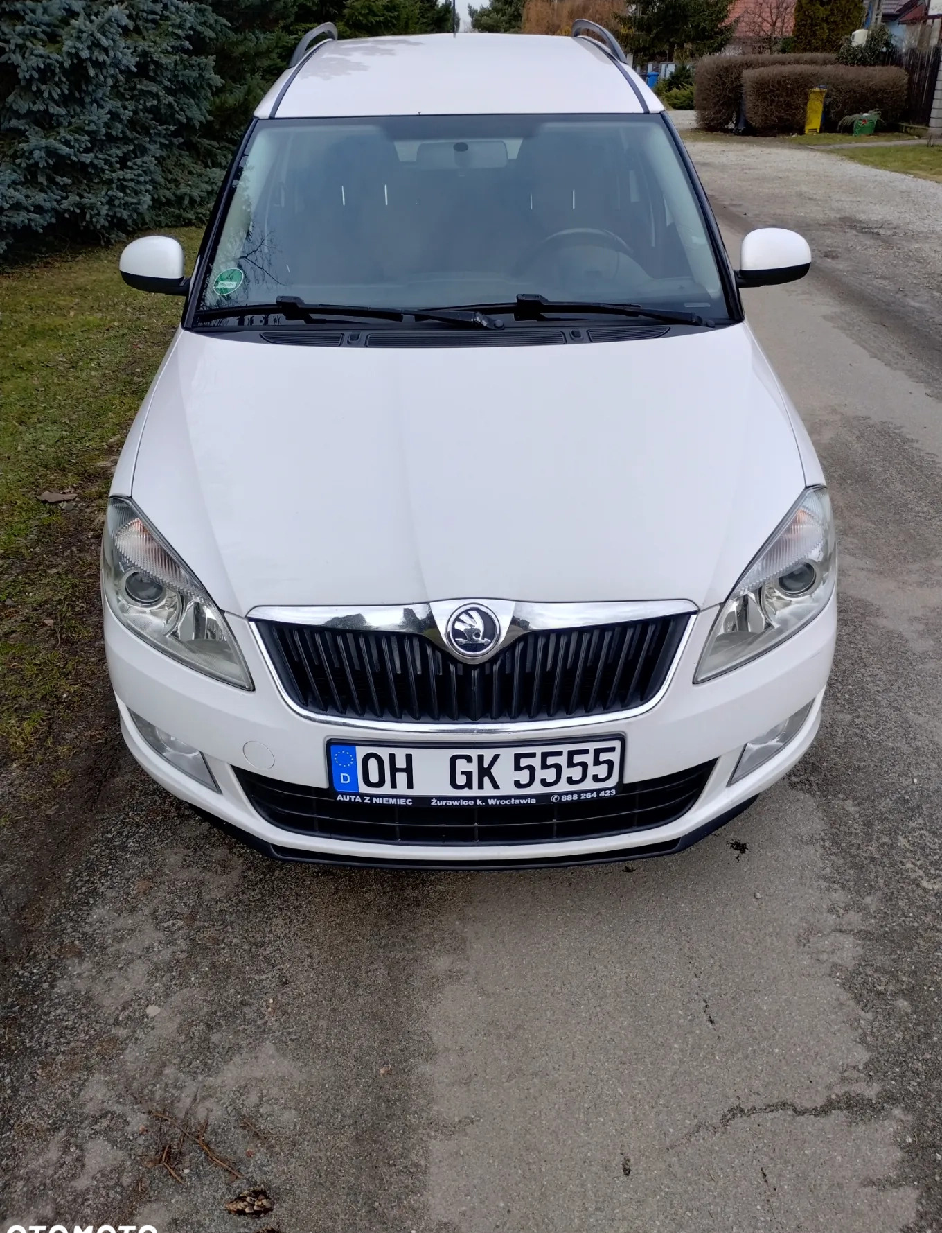 Skoda Roomster cena 19900 przebieg: 289000, rok produkcji 2014 z Mieroszów małe 121